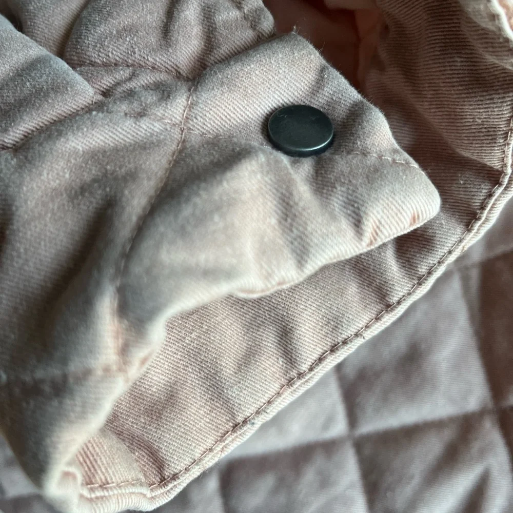 Joie Cotton Barn Jacket Medium Pink - Picture 7 of 9